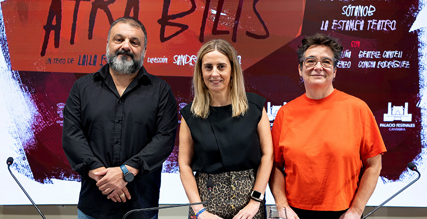 Hilo Producciones estrena este viernes en el Palacio de Festivales de Cantabria la coproduccin 'Atra Bilis', de Laila Ripoll