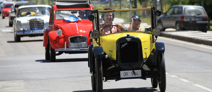 Historia sobre ruedas en las carreteras campurrianas