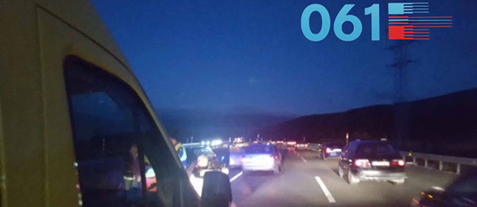 Un hombre resulta herido en un accidente de trfico a la altura de Cervatos