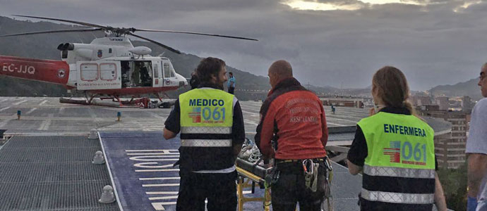 Fallece el hombre que haba sufrido un accidente grave en una empresa de Torrelavega