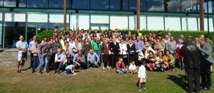 Homenaje a los mayores de la familia Mantilla