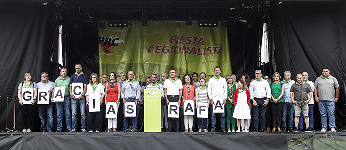Homenaje a Rafael de la Sierra en la XXVI Fiesta Regionalista