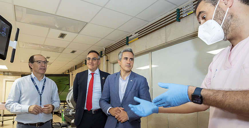 El Hospital Virtual Valdecilla formar a profesionales para aplicar la protonterapia antes de la puesta en marcha del equipo
