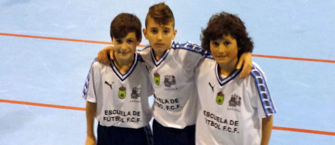 Hugo, Daniel y Gabriel disputarn el Campeonato de Espaa Alevn de Ftbol sala