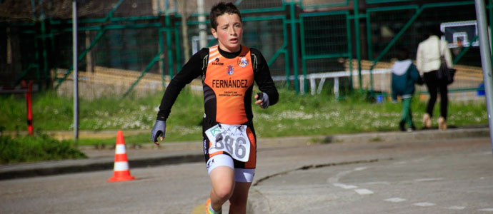 Hugo Fernndez, segundo en el Duatln de Santander