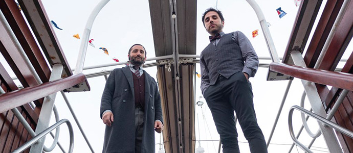 Hugo Selles y Javier Uriarte traen a Reinosa su versin de 'Novecento. La leyenda del pianista en el ocano'