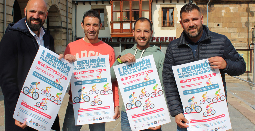 La I Reunin de Escuelas de Ciclismo tendr lugar en Reinosa el 27 de mayo