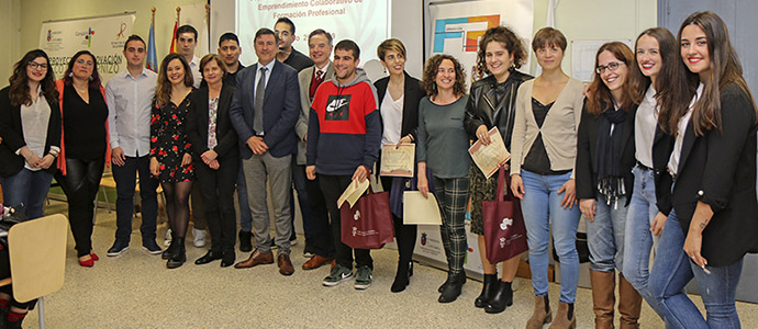 El IES Montesclaros gana uno de los premios de Emprendimiento Colaborativo en FP