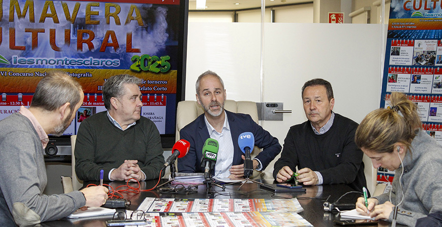 El IES Montesclaros inicia este jueves la X Primavera Cultural con tres semanas cargadas de ponencias de gran nivel