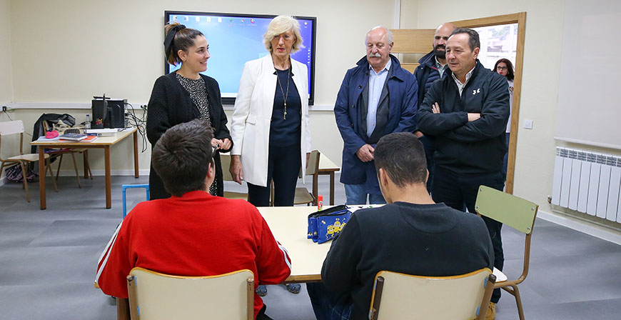 El IES Montesclaros de Reinosa incorpora un aula profesional de emprendimiento y otra de Educacin Especial