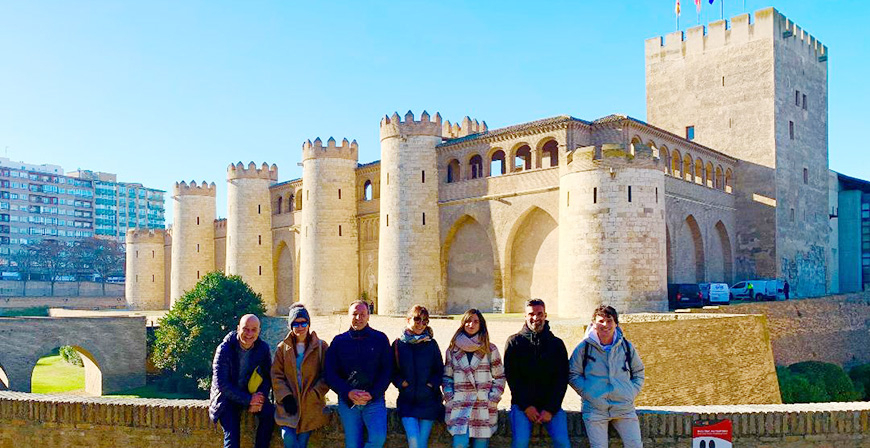 El IES Montesclaros visita Zaragoza para participar en un proyecto nacional sobre el Ebro