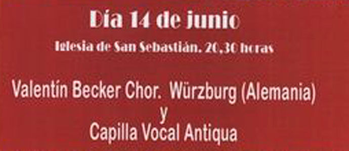 La iglesia de San Sebastin acoger el Concierto de Primavera