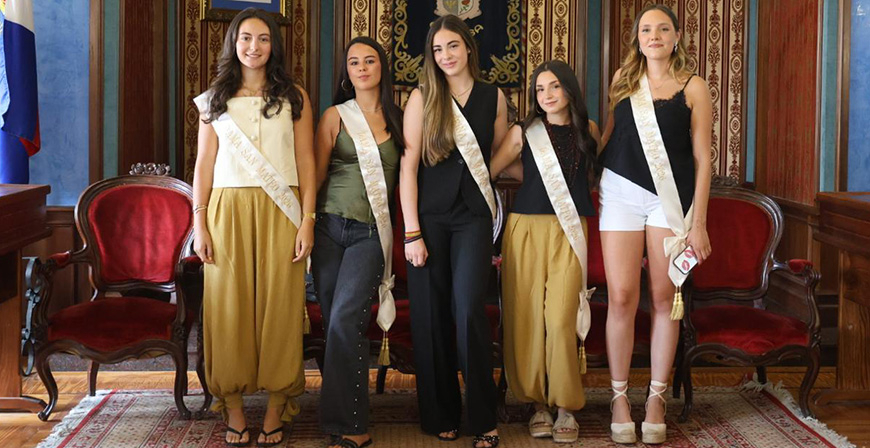 Ilaya Guti�rrez, Reina de las Fiestas de San Mateo 2026