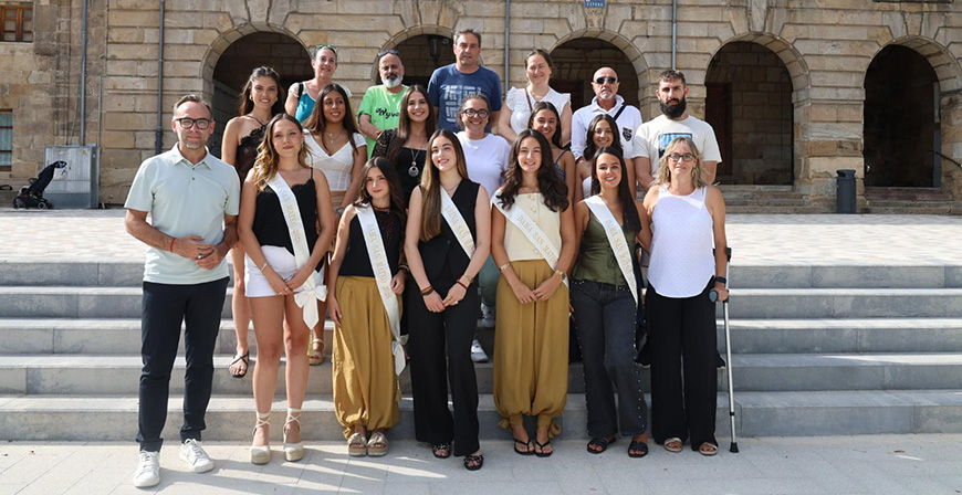 Ilaya Guti�rrez, Reina de las Fiestas de San Mateo 2026