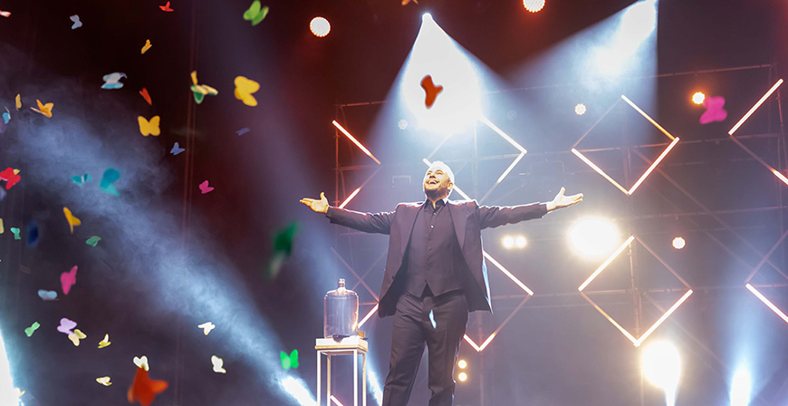 El ilusionista Jorge Blass, 'La Barraca' y Champian Fulton llegan este puente al Palacio de Festivales
