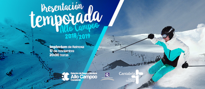 El Impluvium acoger este sbado la presentacin de la temporada 2018/19 de Alto Campoo