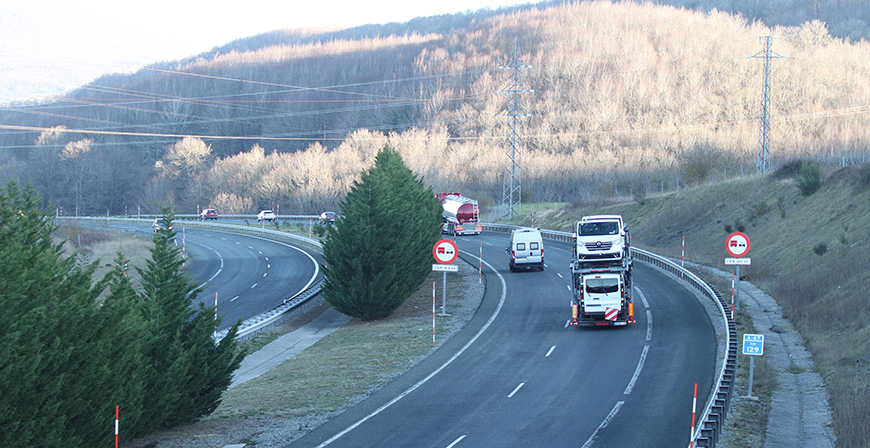 La inauguracin del tramo entre Reinosa y el lmite con Palencia de la A-67 cumple 20 aos