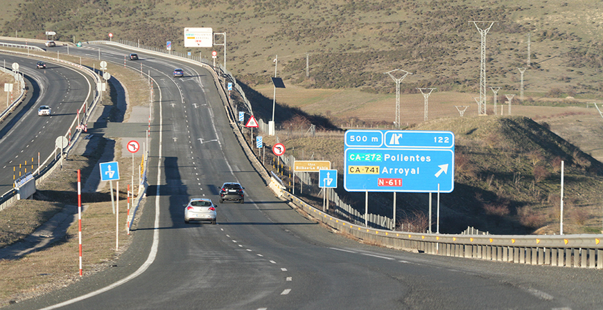 La inauguracin del tramo entre Reinosa y el lmite con Palencia de la A-67 cumple 20 aos