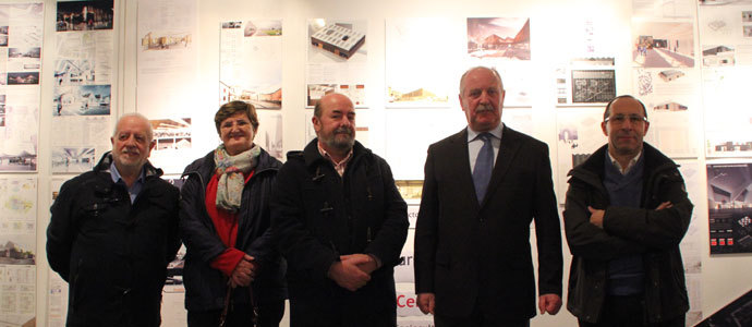 Inaugurada la exposicin con las ideas del concurso para el centro sociocultural