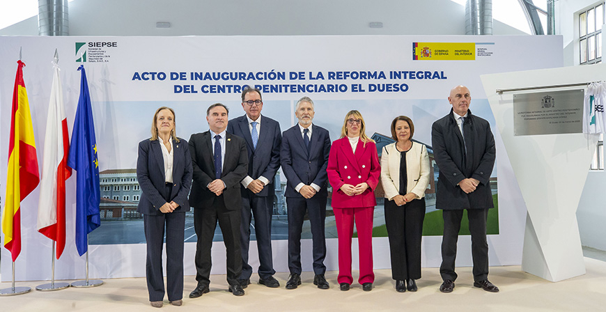 Inaugurada la reforma integral del Centro Penitenciario El Dueso, tras una inversin de 16,5 millones de euros