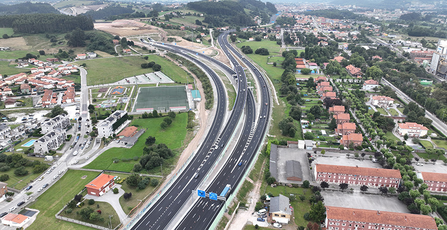 Inaugurado el nuevo nudo de Torrelavega que ha contado con una inversin superior a los 160 millones