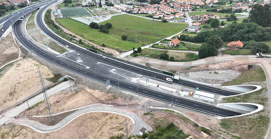 Inaugurado el nuevo nudo de Torrelavega que ha contado con una inversin superior a los 160 millones