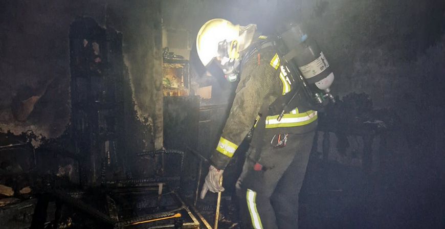 Un incendio calcina de madrugada una vivienda de Potes