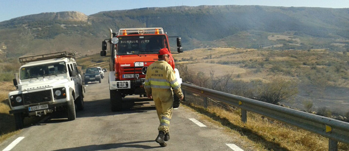 El incendio de Valderredible est extinguido