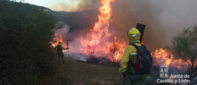 El incendio de Valderredible est extinguido