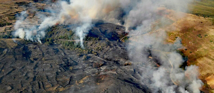El incendio de Valderredible est extinguido