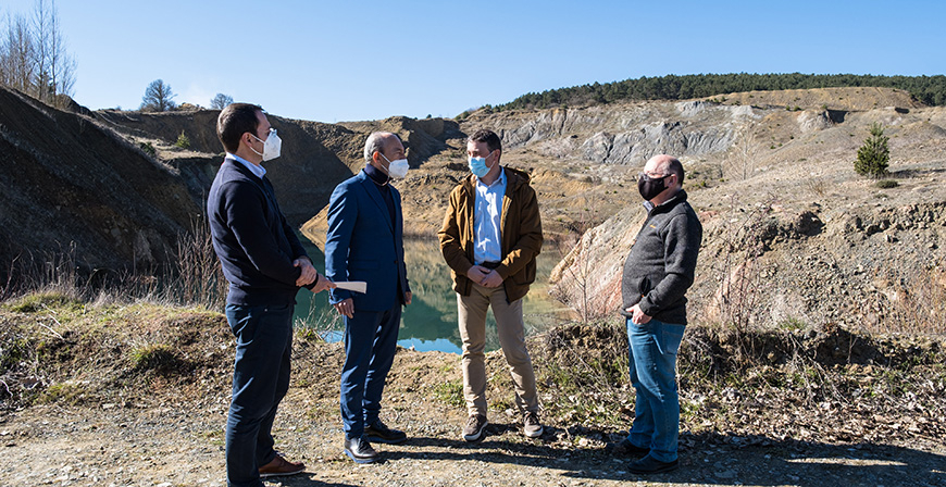 Industria destinará unos 200.000 euros para la restauración ambiental de la mina de Matarrepudio 