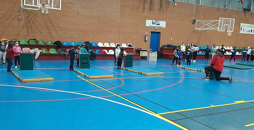 Iniciacin al rugby en Campoo de Enmedio