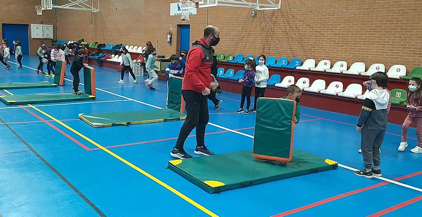 Iniciacin al rugby en Campoo de Enmedio