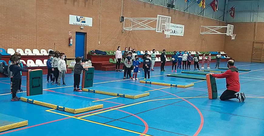 Iniciacin al rugby en Campoo de Enmedio