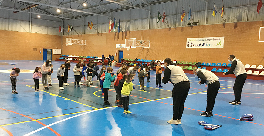 Iniciacin a la lucha y artes marciales en Matamorosa