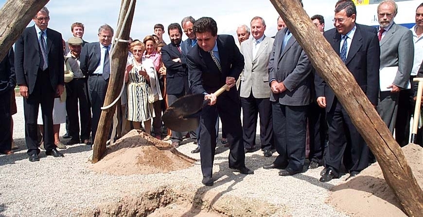 El inicio de las obras de la EDAR de Requejo cumple 25 a�os