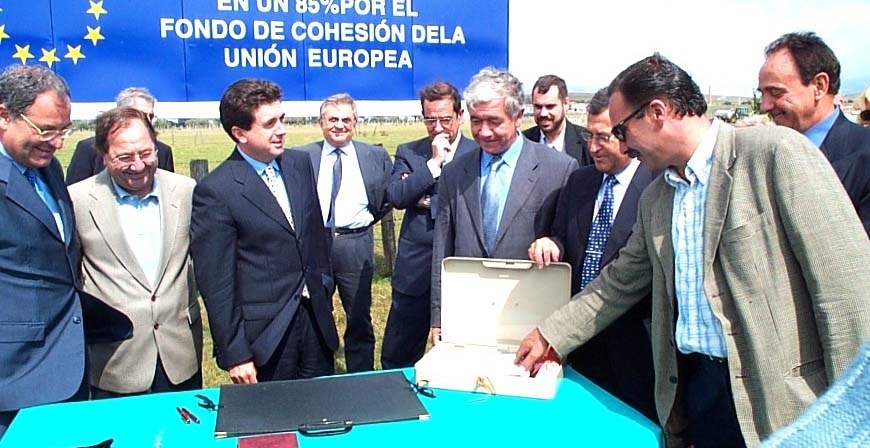El inicio de las obras de la EDAR de Requejo cumple 25 a�os