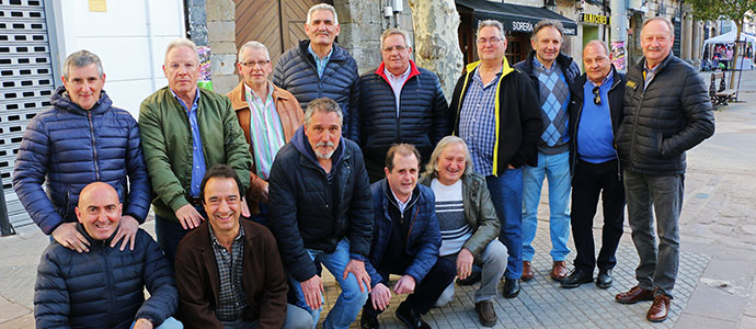 Los integrantes de la pea Los ngeles celebraron una jornada de hermandad