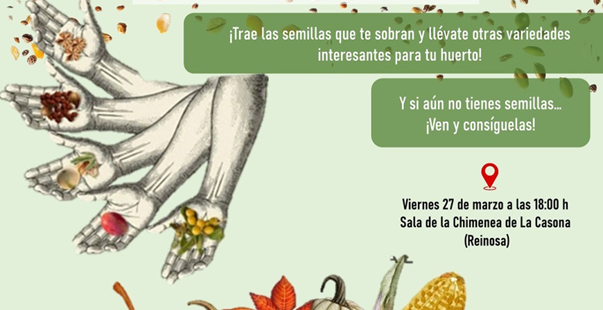 'Intercambio de semillas', este viernes en La Casona