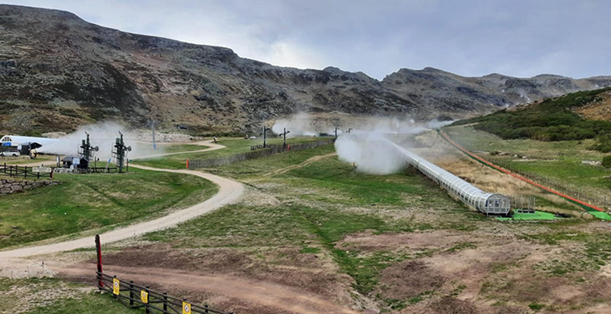 Las inversiones en Alto Campoo para la mejora y modernizacin de la estacin asciende a dos millones de euros en 2025