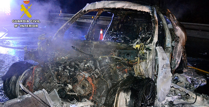 Investigado un conductor que abandon el vehculo tras sufrir un accidente en la A-8