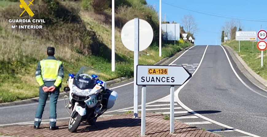 Investigado un joven por circular a 201 km/h en en un tramo limitado a 90Km/h