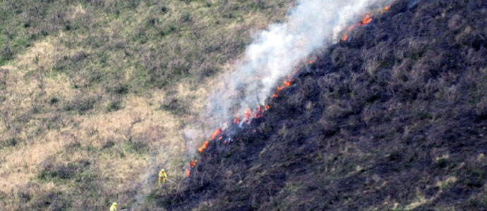 Investigados dos hombres como presuntos autores de incendios en Puentenansa y Valdliga 
