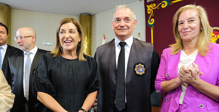 Jaime Anta toma posesi�n como presidente de la Audiencia Provincial de Cantabria