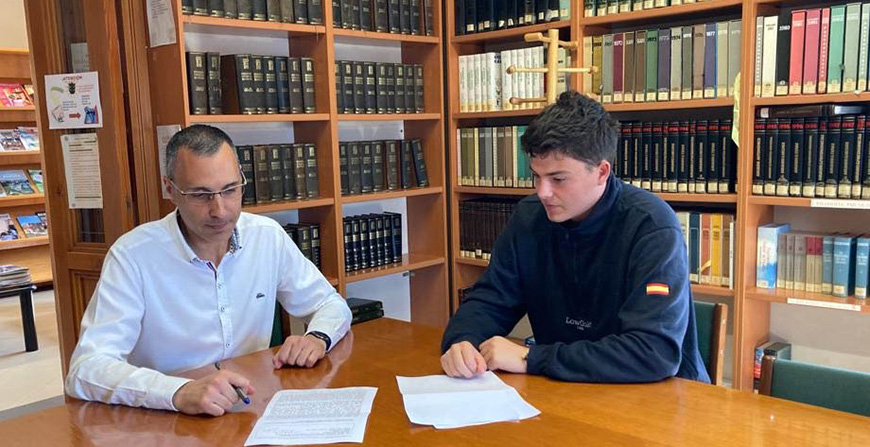 Jaime Fernndez-Teijeiro, ganador de la segunda edicin del proyecto 'Reinosa mas cerca de Europa'