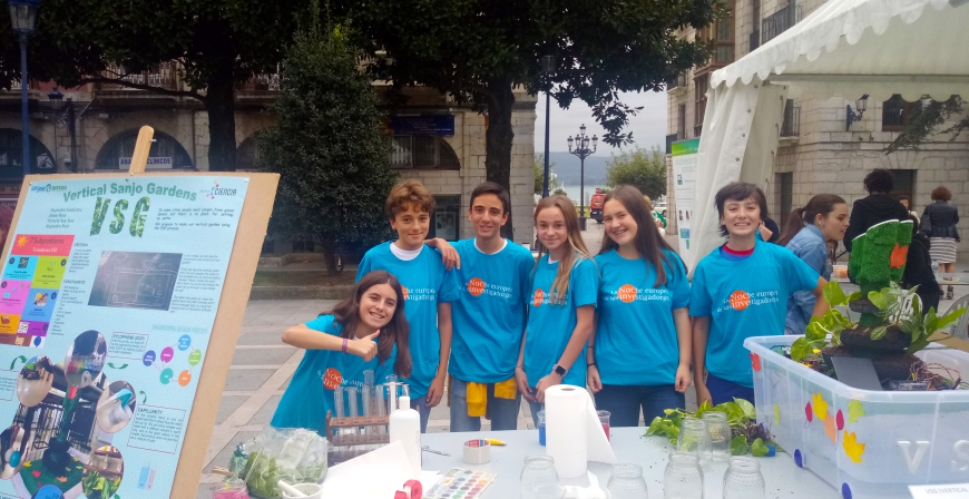 El jardn vertical del Colegio San Jos, finalista del III Premio de Innovacin Educativa al mejor proyecto STEAM
