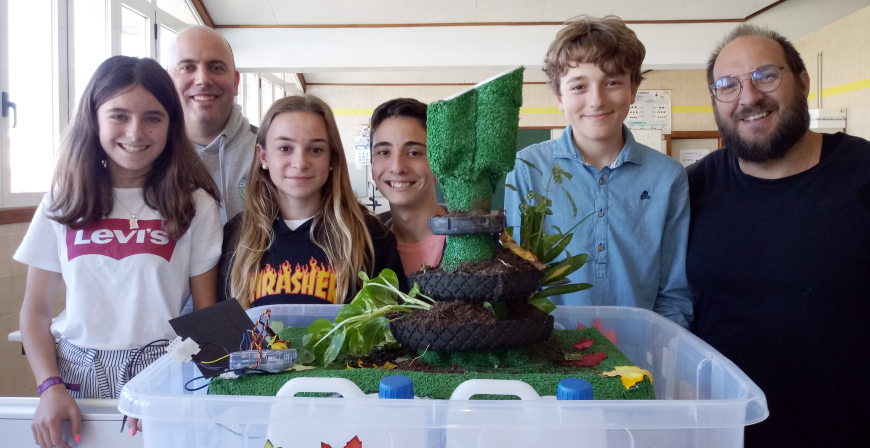 El jardn vertical del Colegio San Jos, finalista del III Premio de Innovacin Educativa al mejor proyecto STEAM