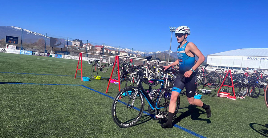 Javier Alonso Romayor e Inmaculada Pereiro Gonz�lez vencen en el Duatl�n de Reinosa