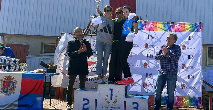 Javier Alonso Romayor e Inmaculada Pereiro Gonz�lez vencen en el Duatl�n de Reinosa
