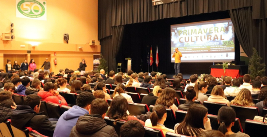 Javier Aroca, Jos Mara Nieto,  Ricardo Moure o Ral Alegra participarn en la recta final de la IX Primavera Cultural del IES Montesclaros